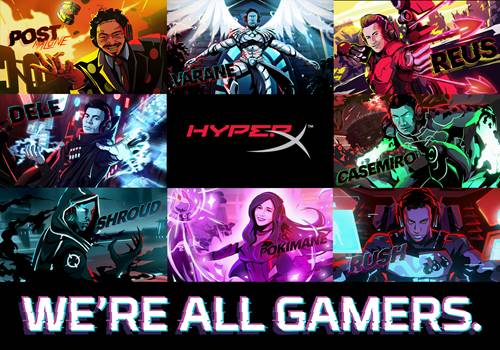 slashesport dk post malone marco reus shroud bliver hyperx ambassadoerer