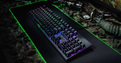 slashesport dk razer huntsman lysende hurtigt gamer keyboard