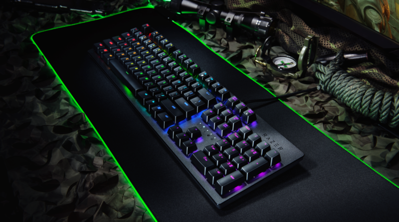 slashesport dk razer huntsman lysende hurtigt gamer keyboard