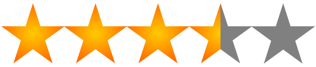 3.5 stjerner