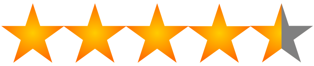4.5 stjerner